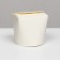 China-Box with a round bottom, white, 700 ml