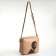 Women's bag over the shoulder Textura, small size, beige color