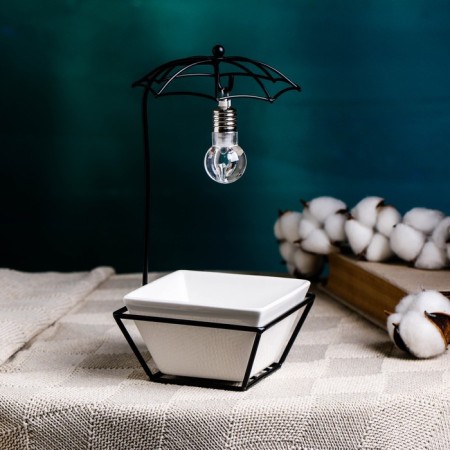 Pot on a stand with lighting, 22x10x10cm 3/lr41-1