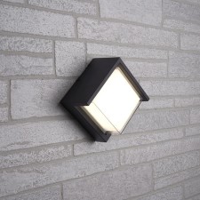 Street Feron DH108, IP54, LED, 12 W, 160x100x160 mm, black color is