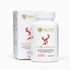 Pantobiol 2+ capsules, restoration of bones and cartilage, 120 capsules of 0.6 g