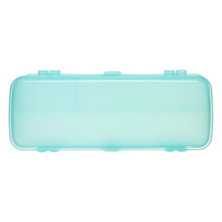 Penal plastic case 75 x 210 x 45 Devente Box, 4 compartments, blue, 7020456-4