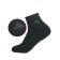 Male socks, size 27, black color