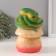 New Year's piggy bank "Snake on the mushroom" 18 x12 x 12 cm.