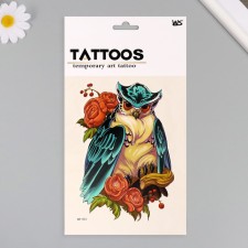 Tattoo on the body color 