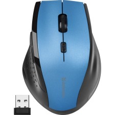 Mouse Defender Accura MM-365, wireless, optical, 1600 dpi, 1xaa (not in compls), blue