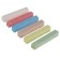 Calls Calligrata, in a set 6 pieces, square, mix