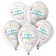 Latex balloon 12 "Happy Birthday", universal, 50 pcs.