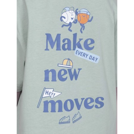 T -shirt for boys, height 92 cm, color menthol-4