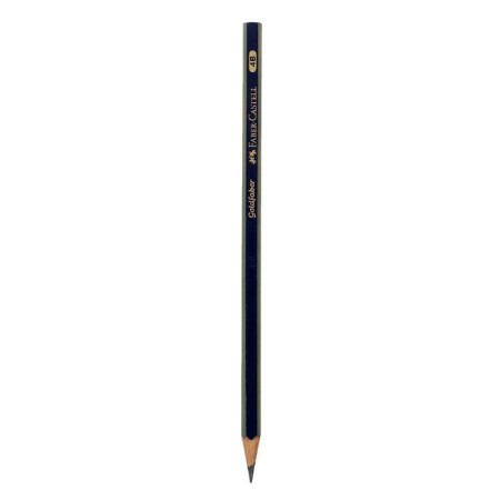Pencil black-grane Faber-Castell Goldfaber 1221 4B, hexagonal, price for 1 pcs-3