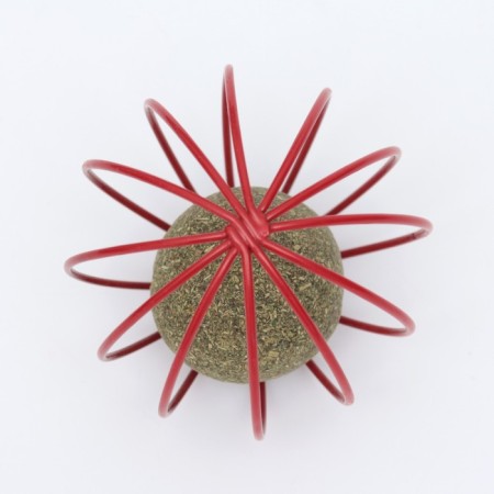 Ball for cats from pressed cat "mint in a ball"-2