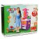 Hut Kitchen game kitchen, with a set, 45 items, the color of a violet pink