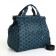 Road bag with lightning, external pocket, long belt, blue color