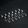 A teaspoon "Ambassador", h = 14.5 cm, thickness 2 mm, silver color