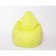 Mear-bag "Pear" is medium, diameter 75 cm, height 120 cm, light-colored color