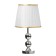 Tilde table lamp 1x40W E27 220V chrome 25x25x44 cm Risalux
