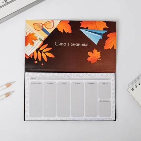 Gift set "Happy Teacher": A5 Diary, 80 sheets, planing with tear -off sheets, 50 sheets-9