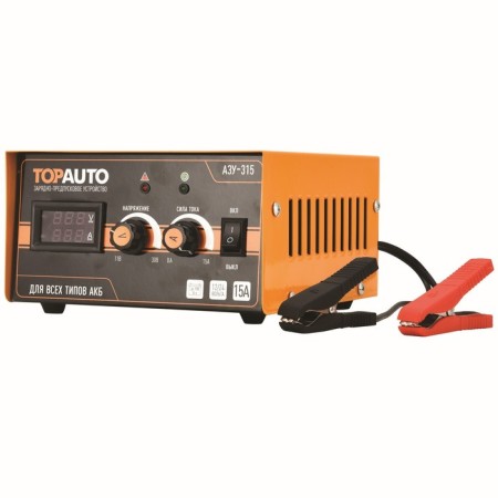 Automatic pre-launch charger TOP AUS-315, 15A, AKB 12/24V to 190 Ah