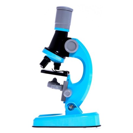 Children's microscope "Young botanist" Frendering x100, x400, x1200, blue, backlight-2