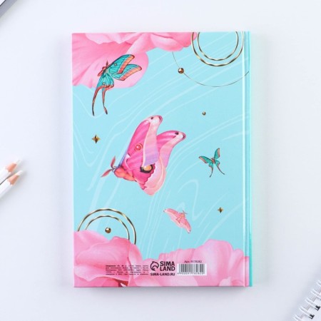 Diary "Butterflies" A5, 80 sheets-7