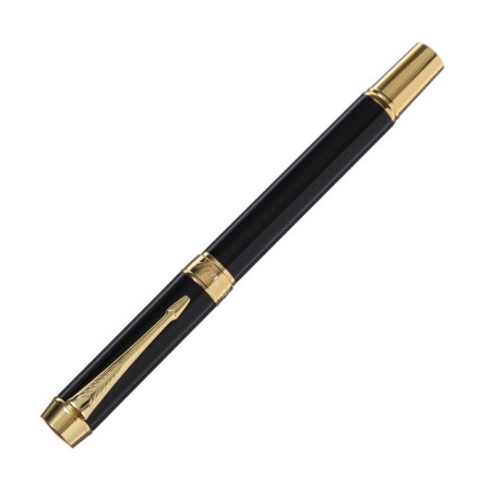Handle Gift Roller, in the leatherette case, the case is black, gold-1