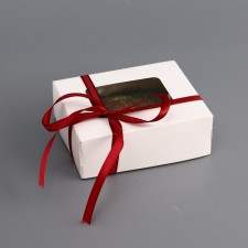 New Year. Figure made of chocolate glaze, 