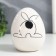 Souvenir Ceramics Egg "Hare tail" 6.3x6.3x9 cm