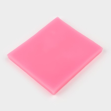 Mold "Grape Leaves", silicone, 7.7 × 7 cm, pink color-2