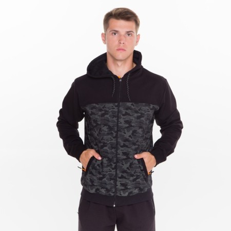 Male costume (sweatshirt, trousers), black color, size 54-1