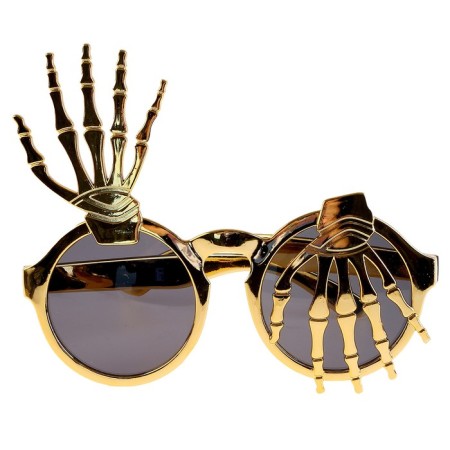 Carnival glasses "Hands", Golden color-1