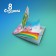 250 stickers "for girls", 8 p.