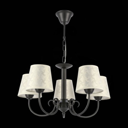 Suspended EVOLUCE lamp. Sle120303-05. Rimento. 5x40 watts, E14, 58x58x30 cm, dark -gray color-3