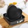 A set of baking forms “Elin”, 3 subjects: D = 25/21/26 cm, removable bottom, anti -stick coating, black color