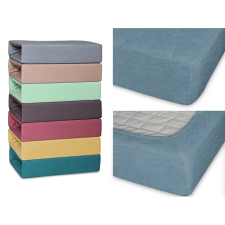 Cleo gum sheet, knitwear, size 200x200x25 cm, color blue spruce