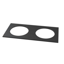 Decorative frame Maytoni Kappell DLA040-03B, 200x100x3 mm, black