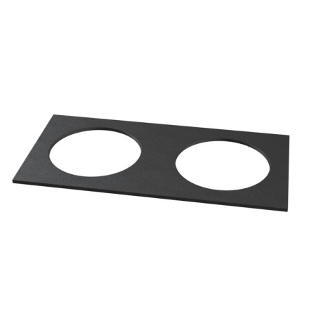 Decorative frame Maytoni Kappell DLA040-03B, 200x100x3 mm, black