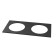 Decorative frame Maytoni Kappell DLA040-03B, 200x100x3 mm, black