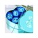 Soap roses, three -color, set of 6 pcs.