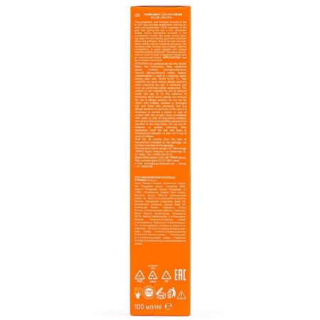 Cream-color hair Permanent Ollin Professional N-Joy, tone 9/72, brown-violet blond, 100 ml-4