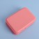Organizer with a lid, 14 × 9.5 × 3.7 cm, pink color