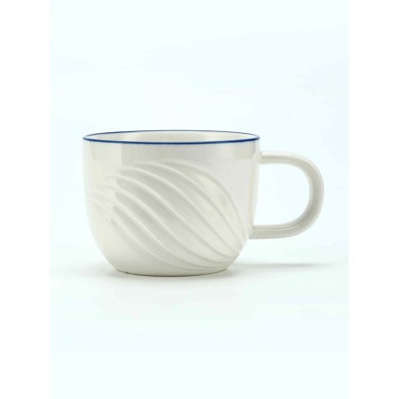 Tea couple Dolce Ceramo. Ocean, 2 subjects: mug 200 ml, saucer d = 10 cm-3