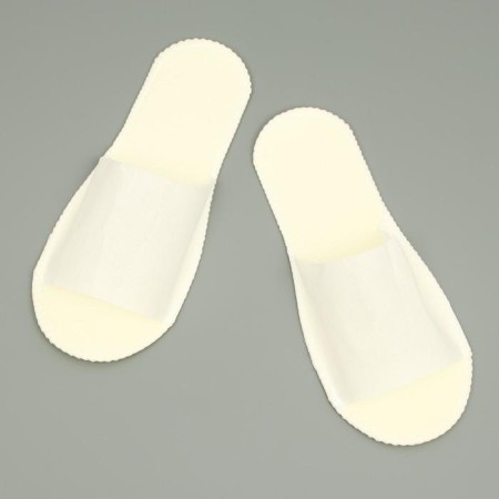 Disposable slippers, standard, white-beige, 42 rub.-2