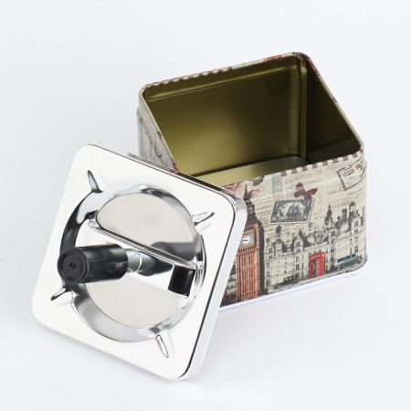 Ashtray, smokeless "London", 9 x 11.5 cm-3