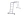 Staircase Transformer "New Height", aluminum, four -section, 4x4 steps