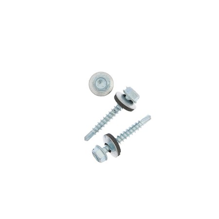 Roofing screws 4.8x35 mm, drill, galvanized, 60 pcs.