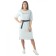 Women's dress Someone Likes You, size 54, light gray color
