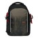 School backpack, 40 x 27 x 20 cm, Grizzly, ergonomic back, laptop department, black