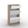 Shoe Nordik 1, sonoma oak/white