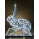 LED figure "Hare", 40 × 80 × 40 cm, 60 watts, 220 B