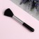 Makeup brush, 12.5 (+/- 1) cm, black color
